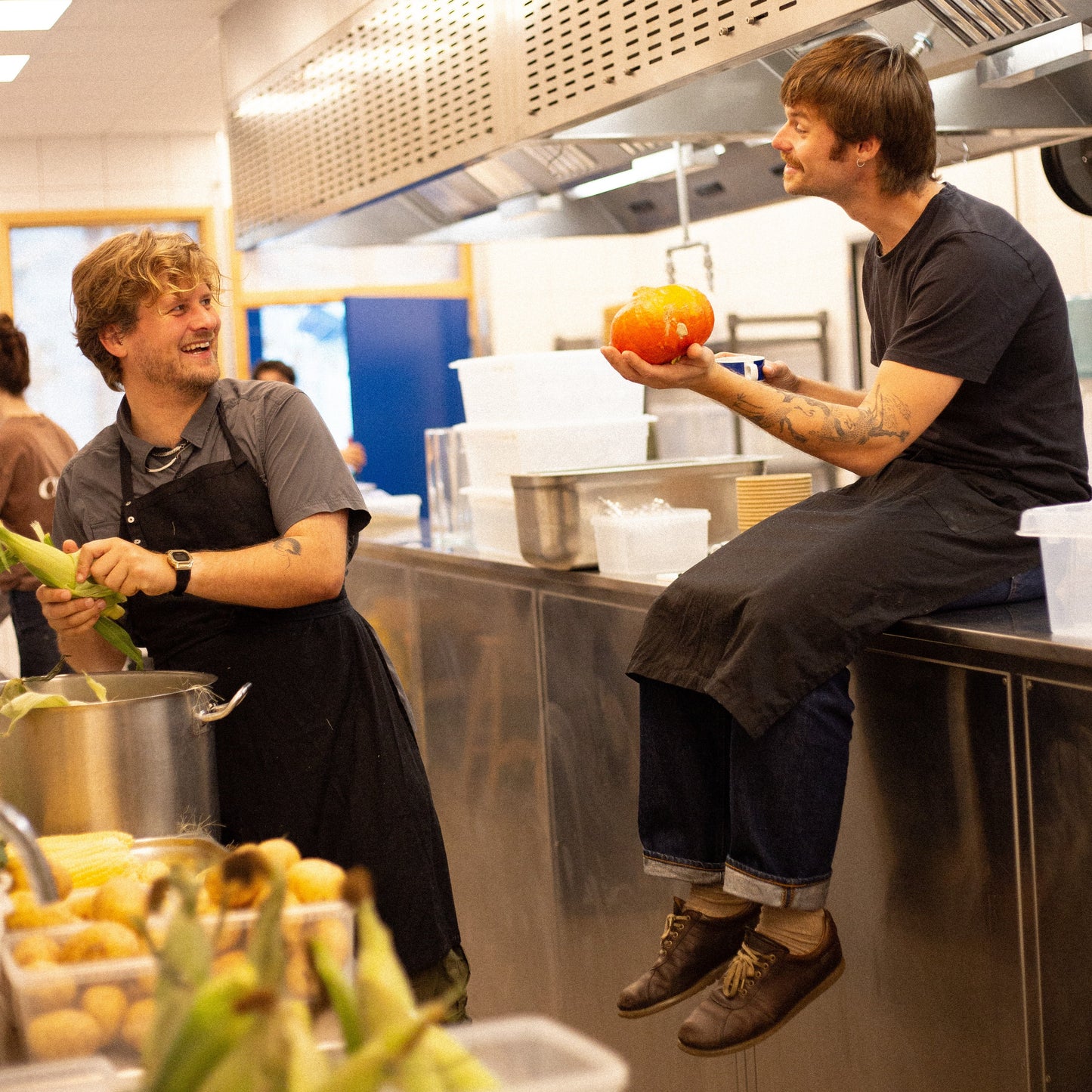 Lunch: Long-table dinner with future ingredients
