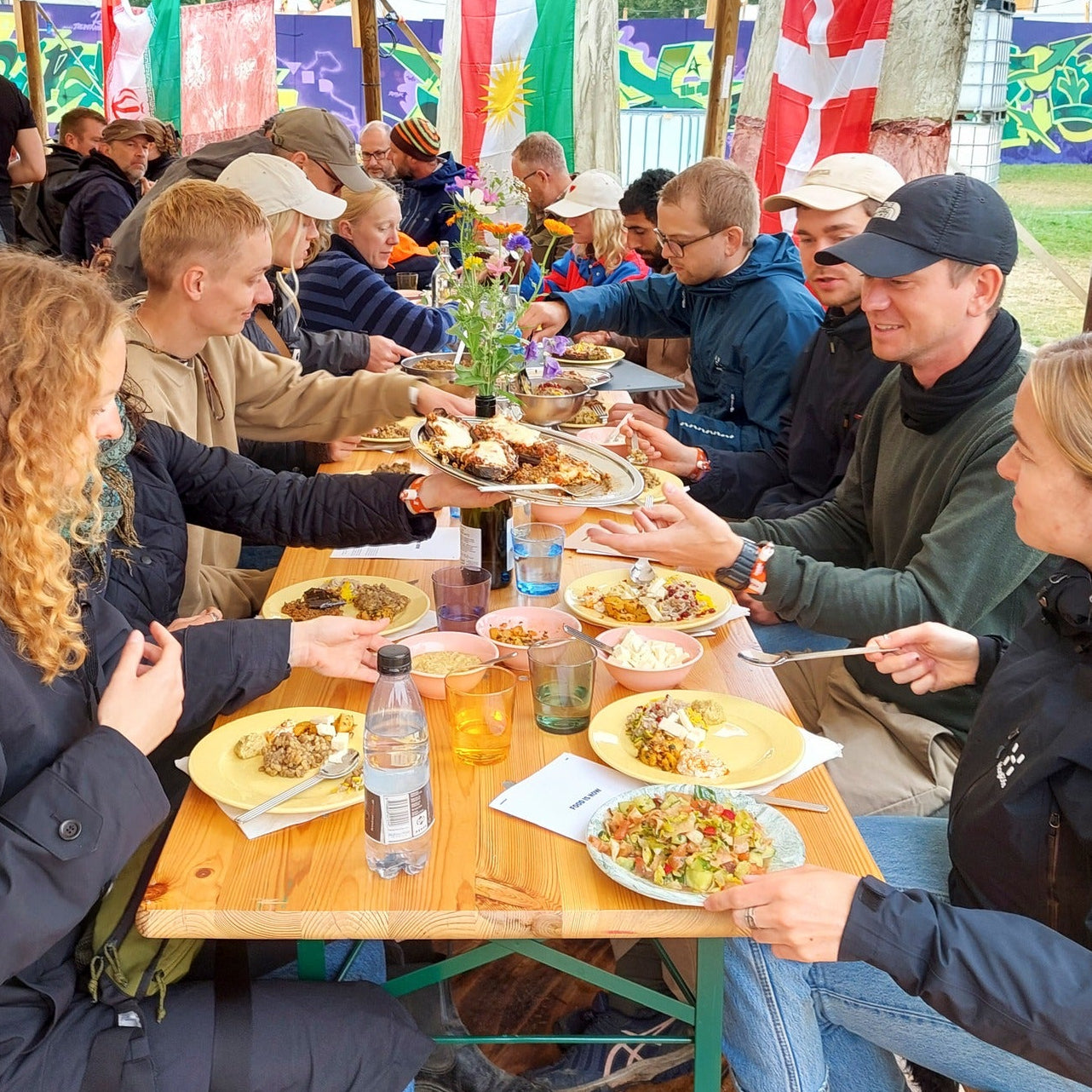 Lunch: Danish favourites with Middle Eastern flavours