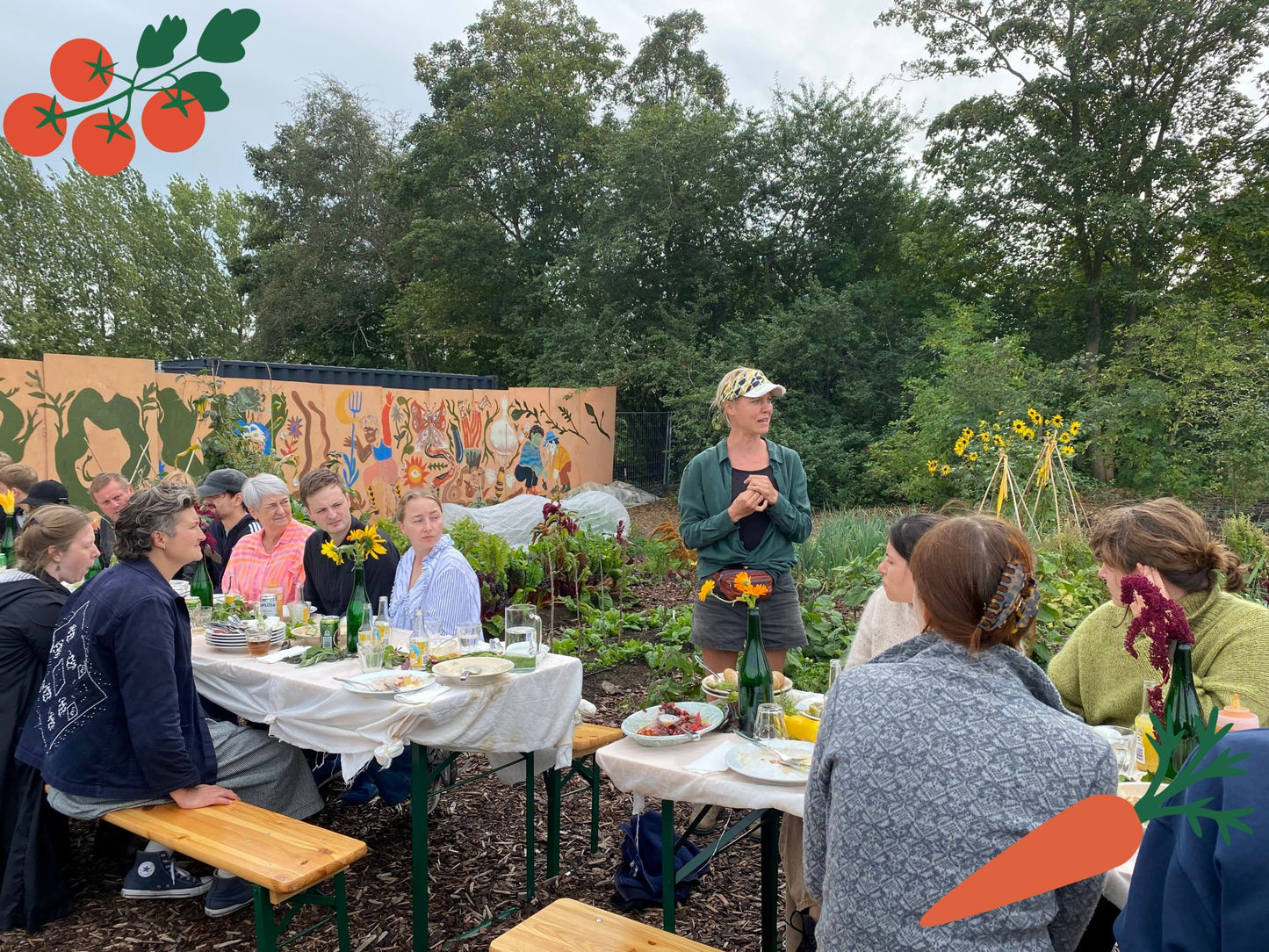 Organic food day in GROW Langkærhave