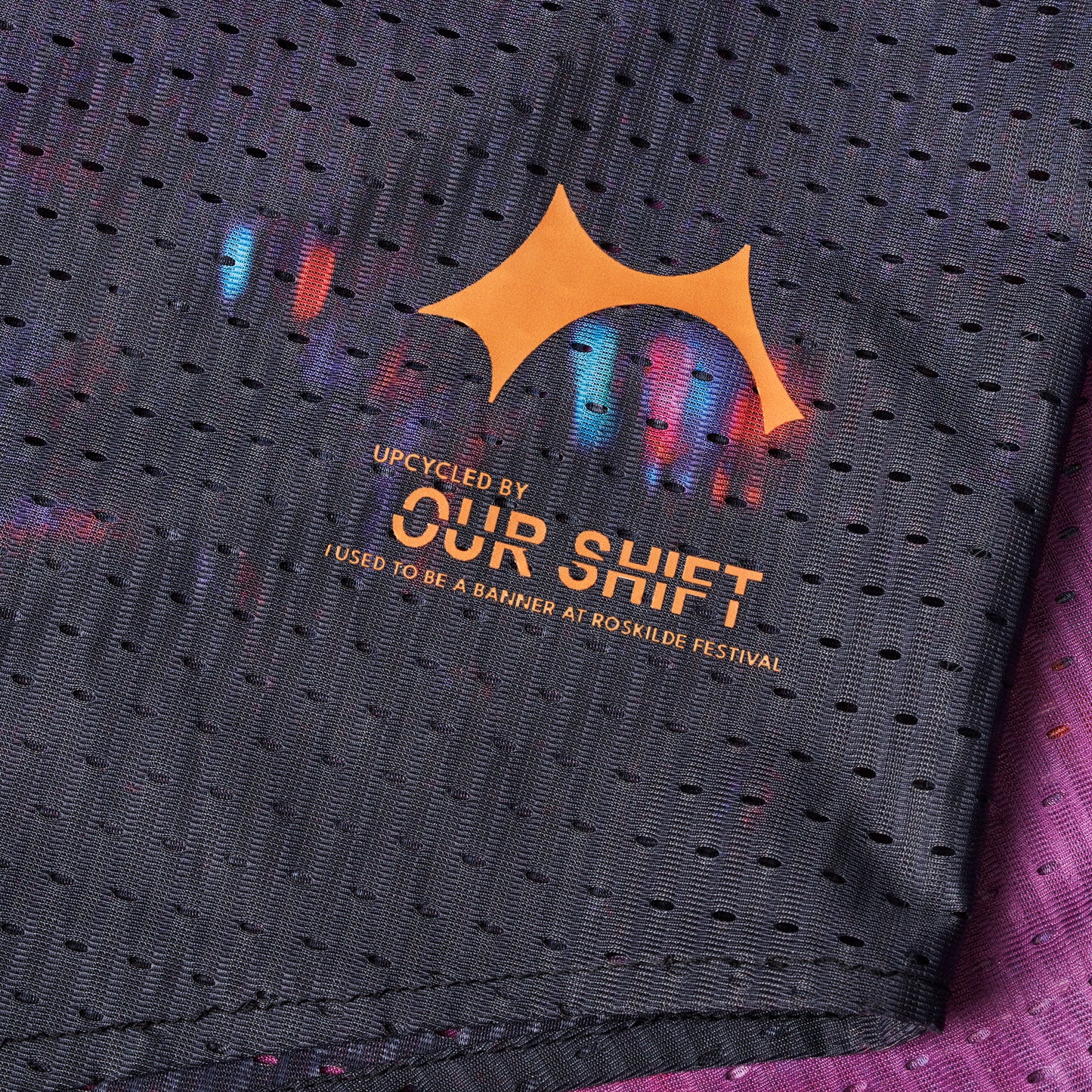 Upcycled Banner Shirt by Our Shift