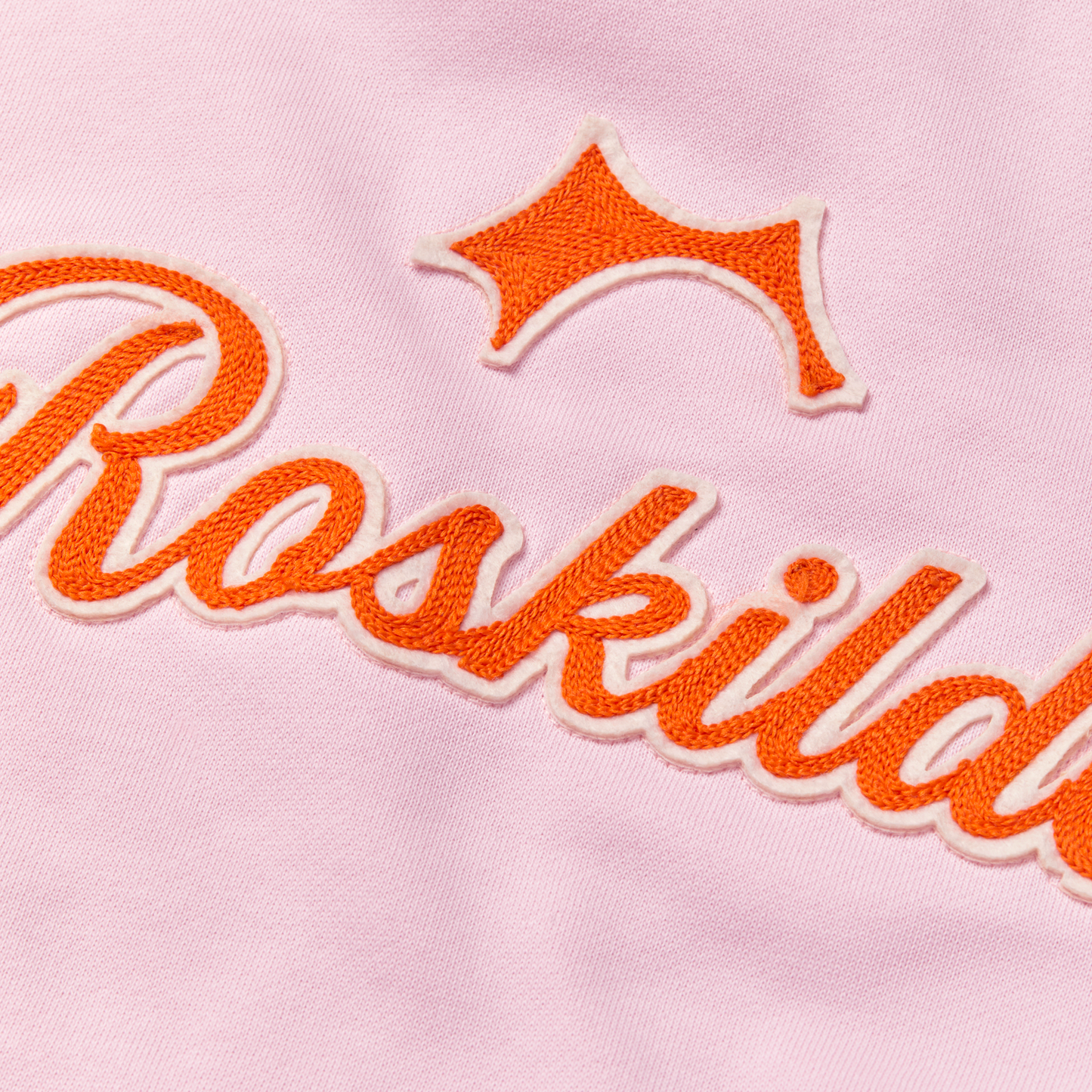 Pink Varsity Hoodie