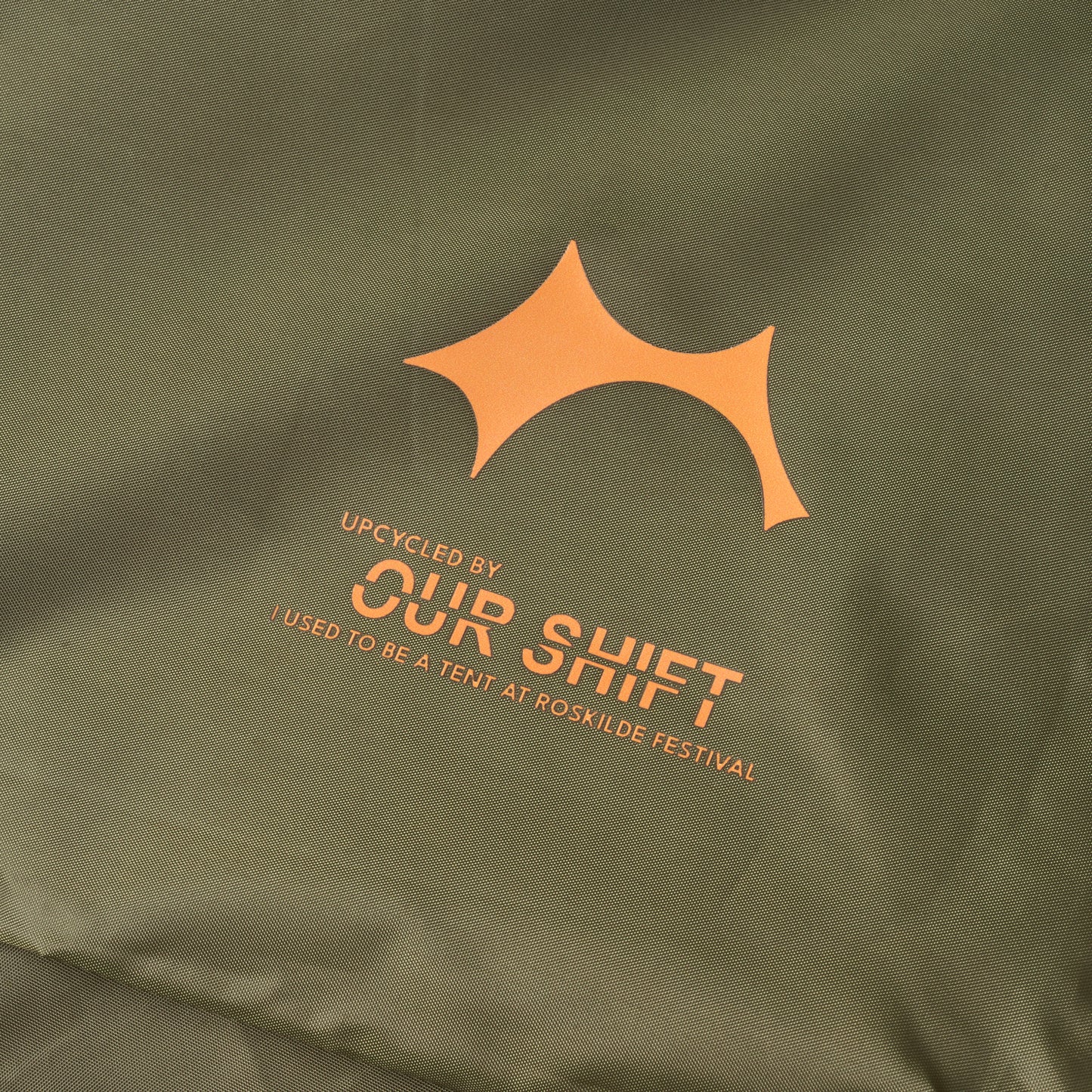 Upcycled Tent Tote Bag by Our Shift