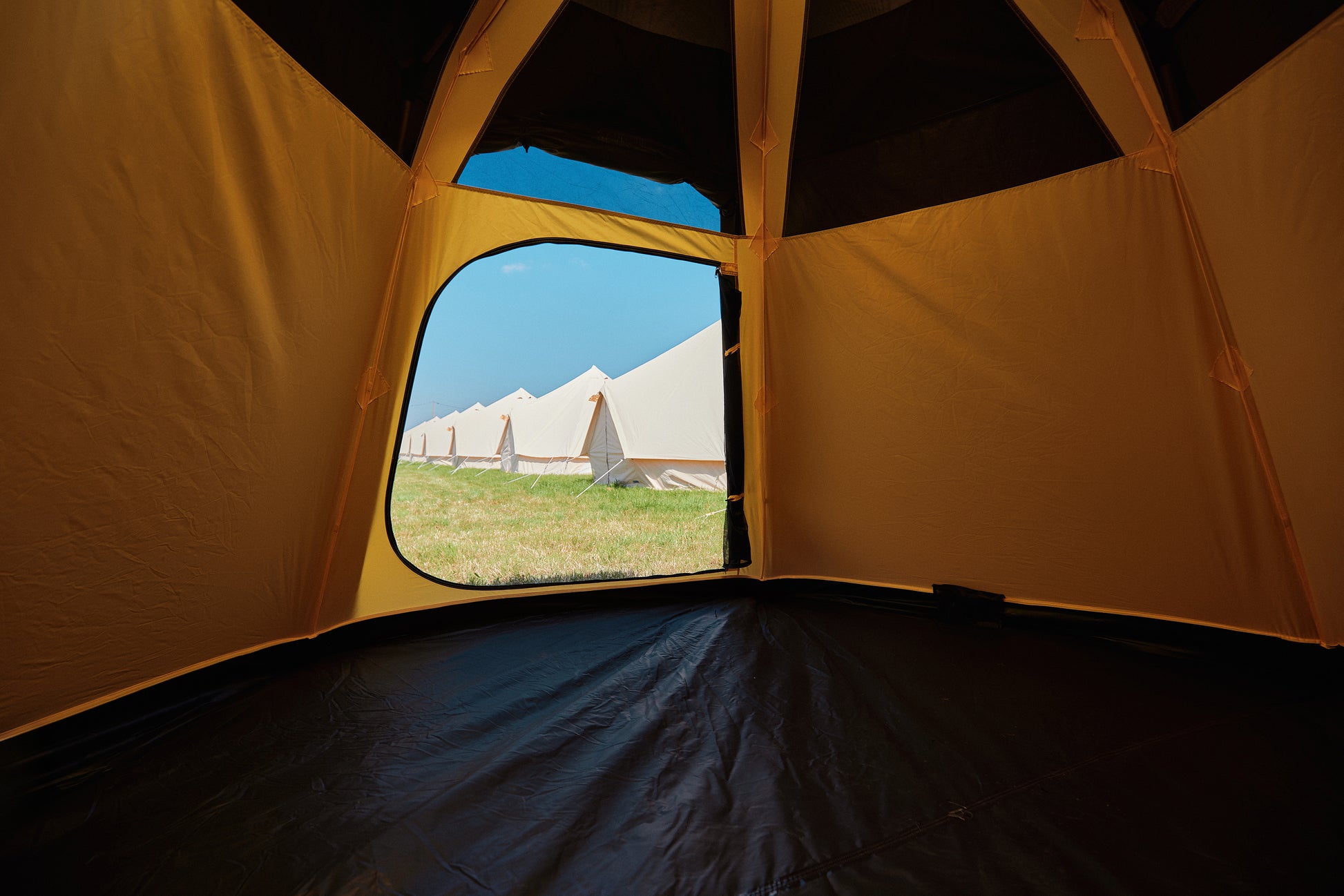 a pitched tent Rent a Pitched Tent Deluxe – Roskilde Festival