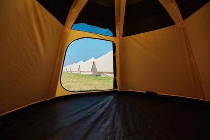 Rent a Pitched Tent Deluxe