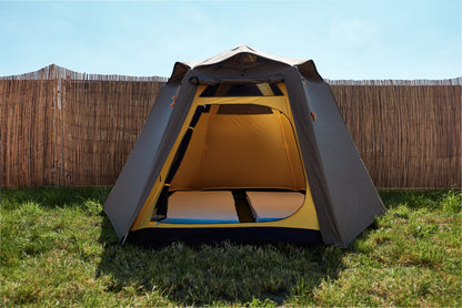Rent a Pitched Tent Deluxe