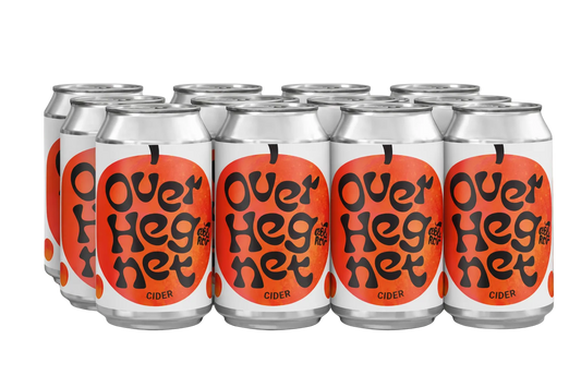 Æblerov Over Hegnet Organic 12 x 33 cl.