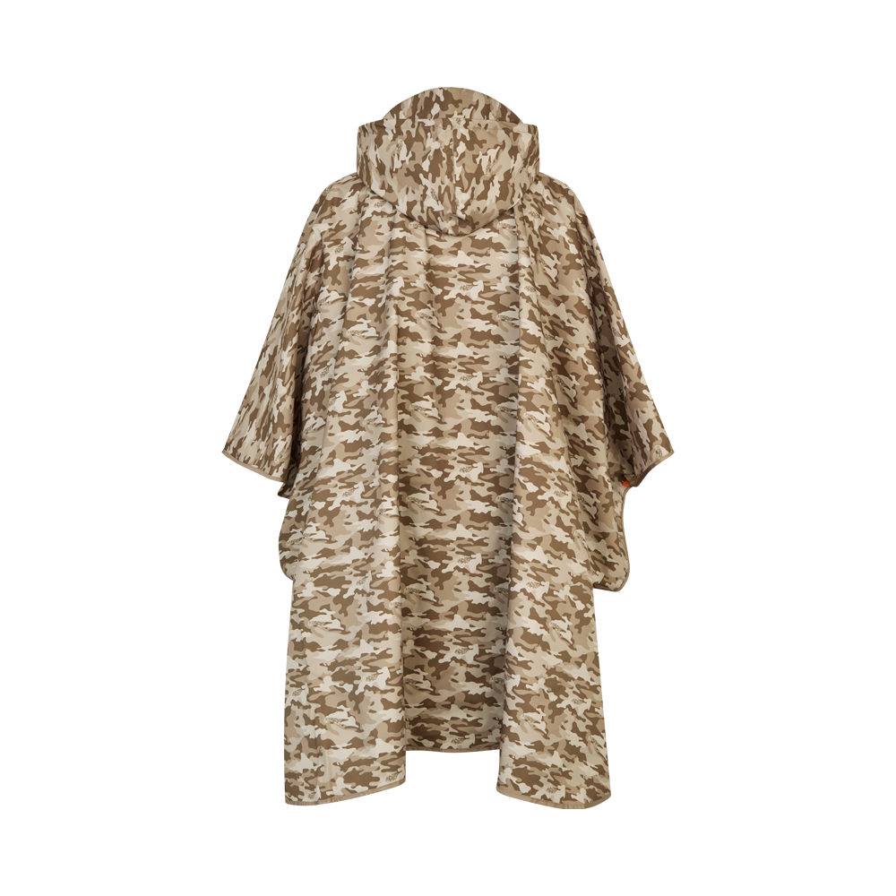 Roskilde Camo Rain Poncho