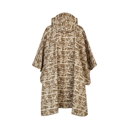Roskilde Camo Rain Poncho