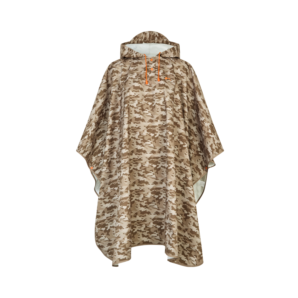 Roskilde Camo Rain Poncho