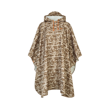 Roskilde Camo Rain Poncho