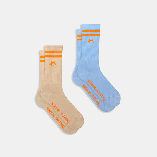 Earth Tennis Socks 2-Pack