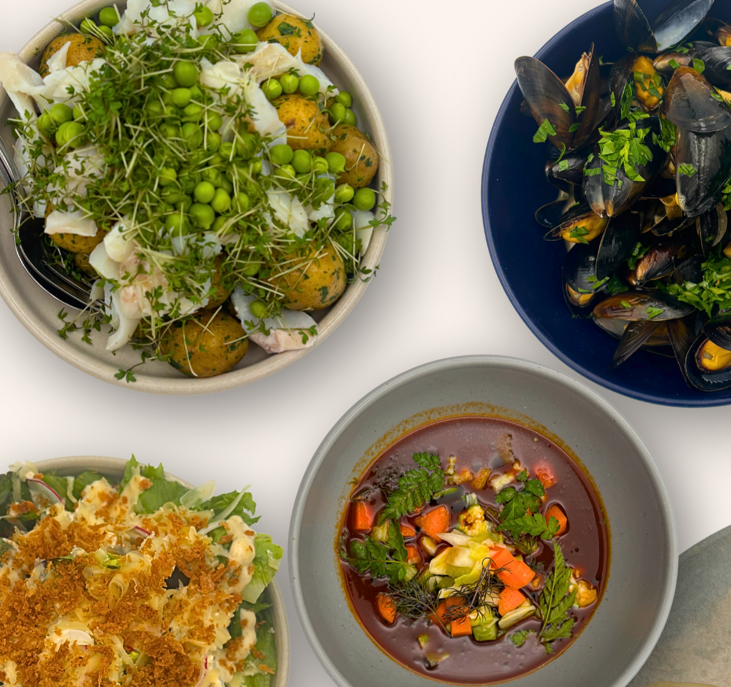 Dinner: From sea to shared table