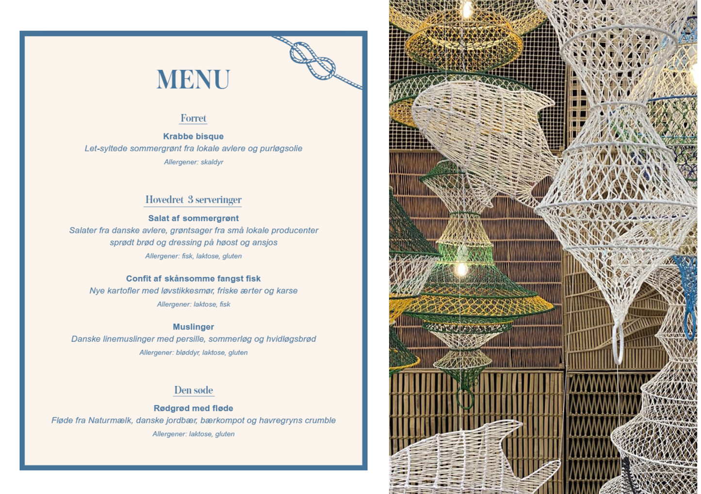 Dinner: From sea to shared table