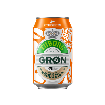 Grøn Tuborg Organic - 12x33cl