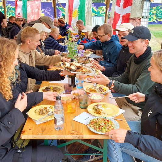 Lunch: Danish favourites with Middle Eastern flavours
