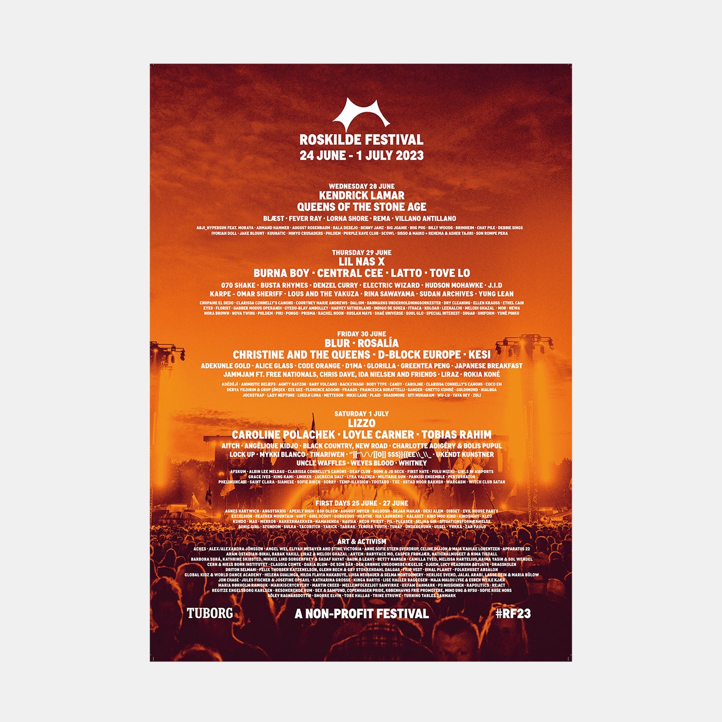 Roskilde Festival 2023 Poster