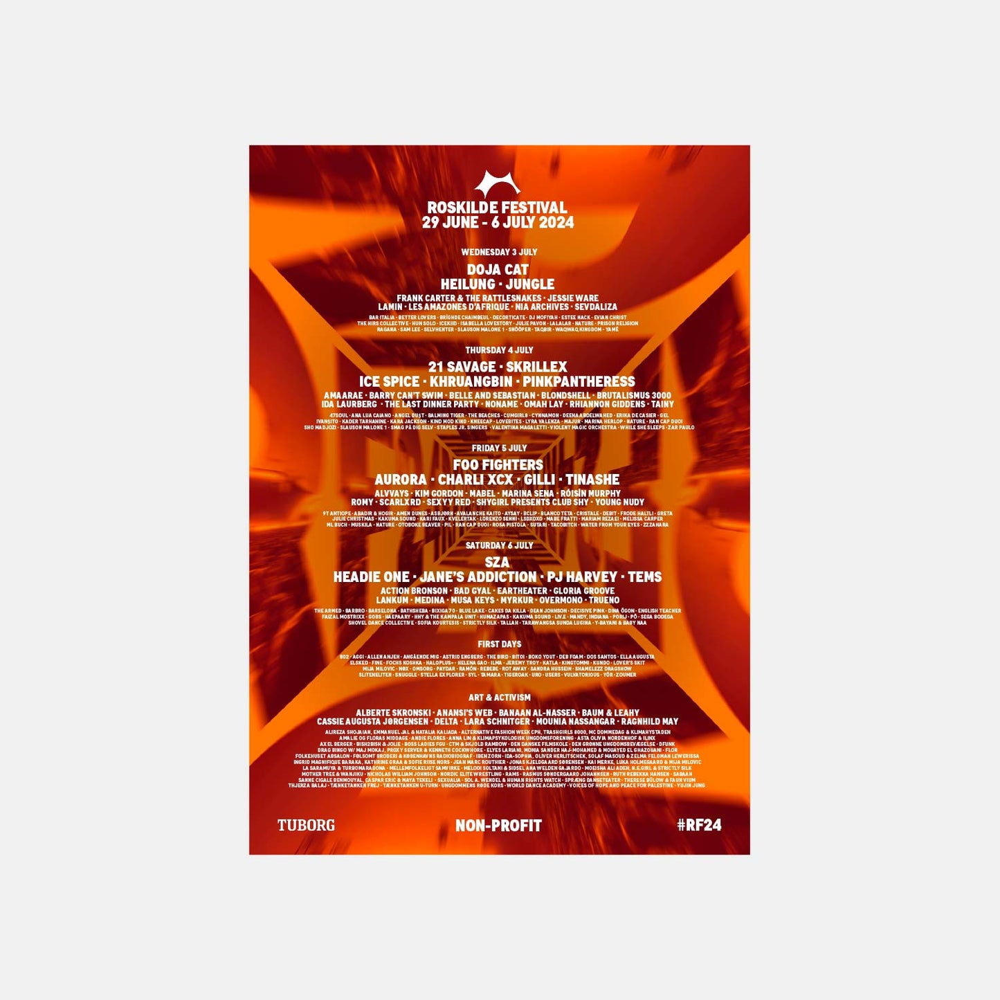 Roskilde Festival 2024 Poster