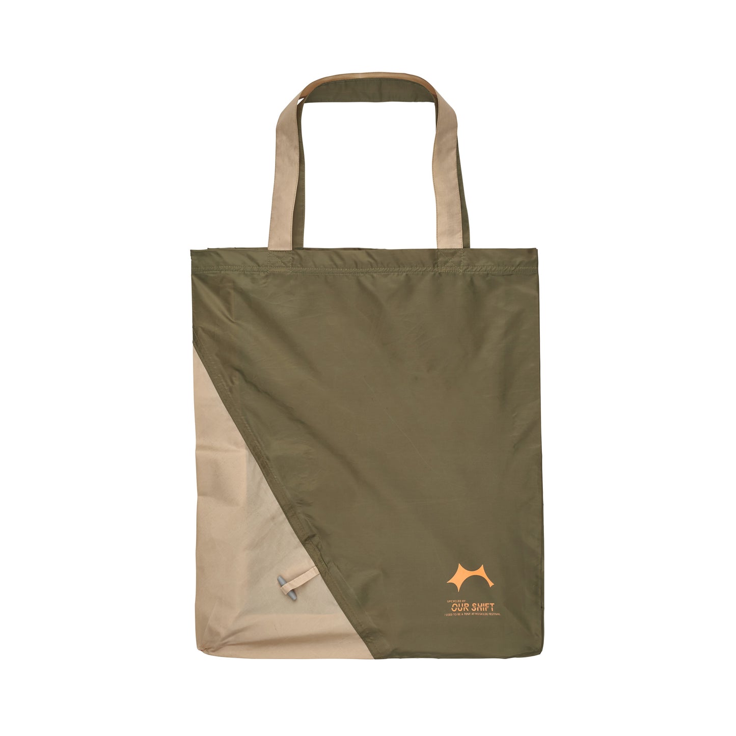 Upcycled Tent Tote Bag by Our Shift
