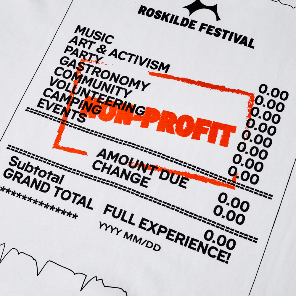 RECEIPT OVERSIZED TEE