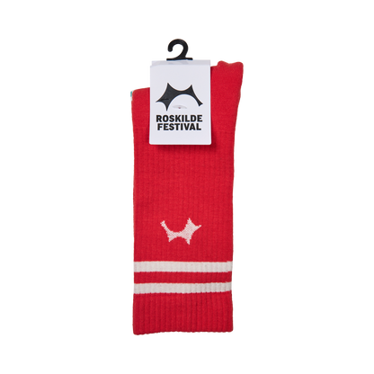 Red/Blue Tennis Socks 2-pack