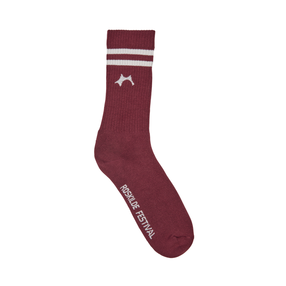 Zinfandel/Rainforest Tennis Socks 2-pack