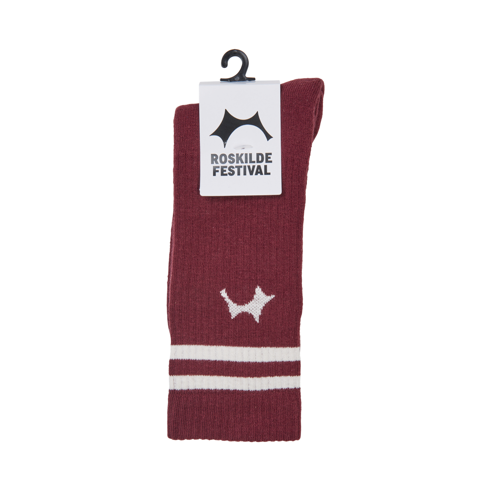 Zinfandel/Rainforest Tennis Socks 2-pack
