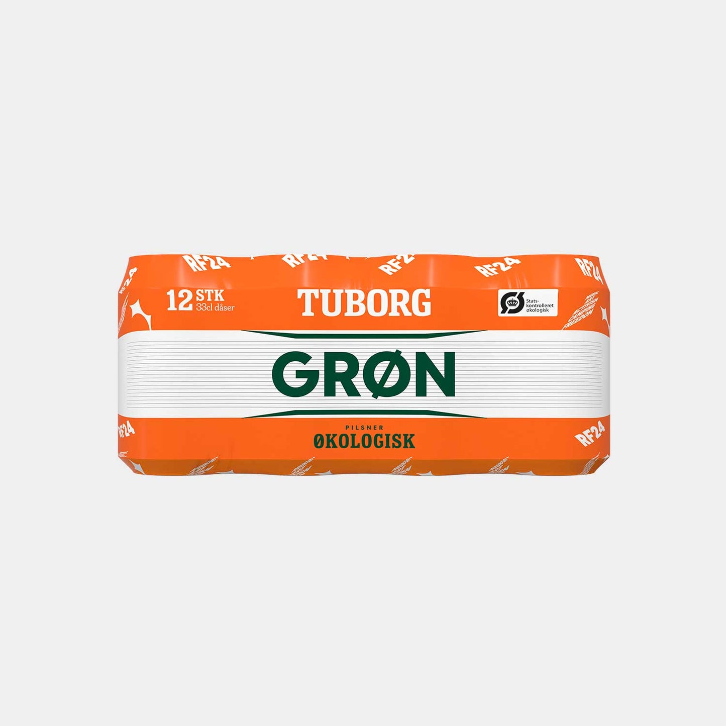Grøn Tuborg Organic - 12 x 33cl